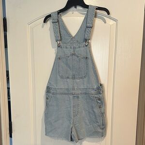 Old Navy Light Blue Denim Overalls